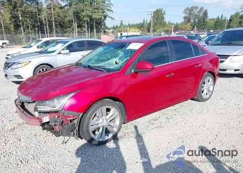 2011 Chevrolet Cruze Ltz z USA, uszkodzony, nr VIN 1G1PH5S99B7228579